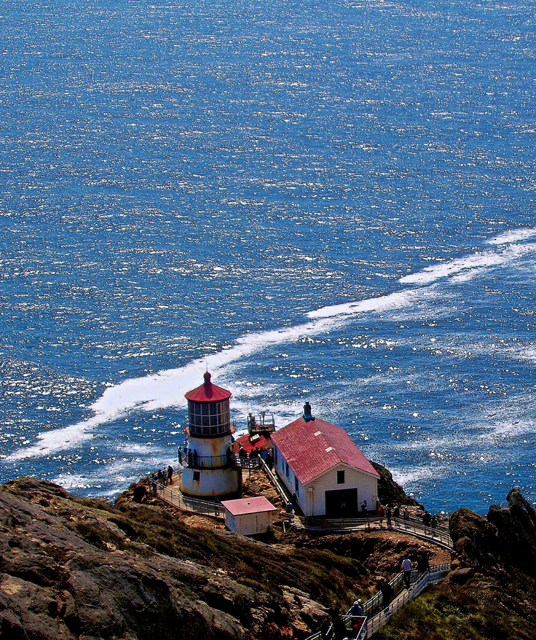 Point Reyes lighthouse, California coast